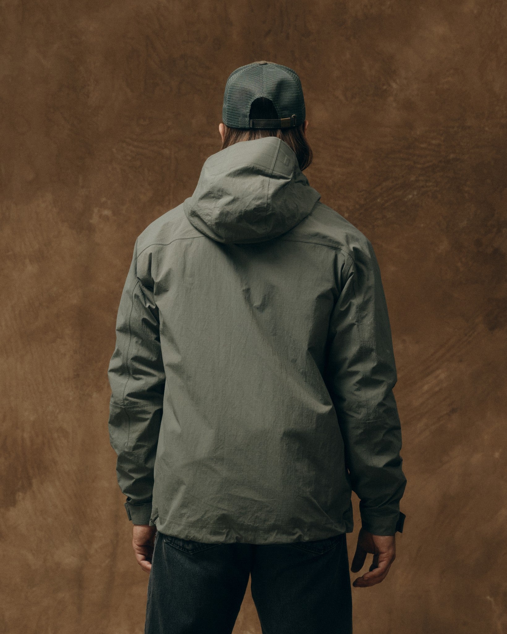 Alternative view of Swiftwater Rain Jacket - Service Green