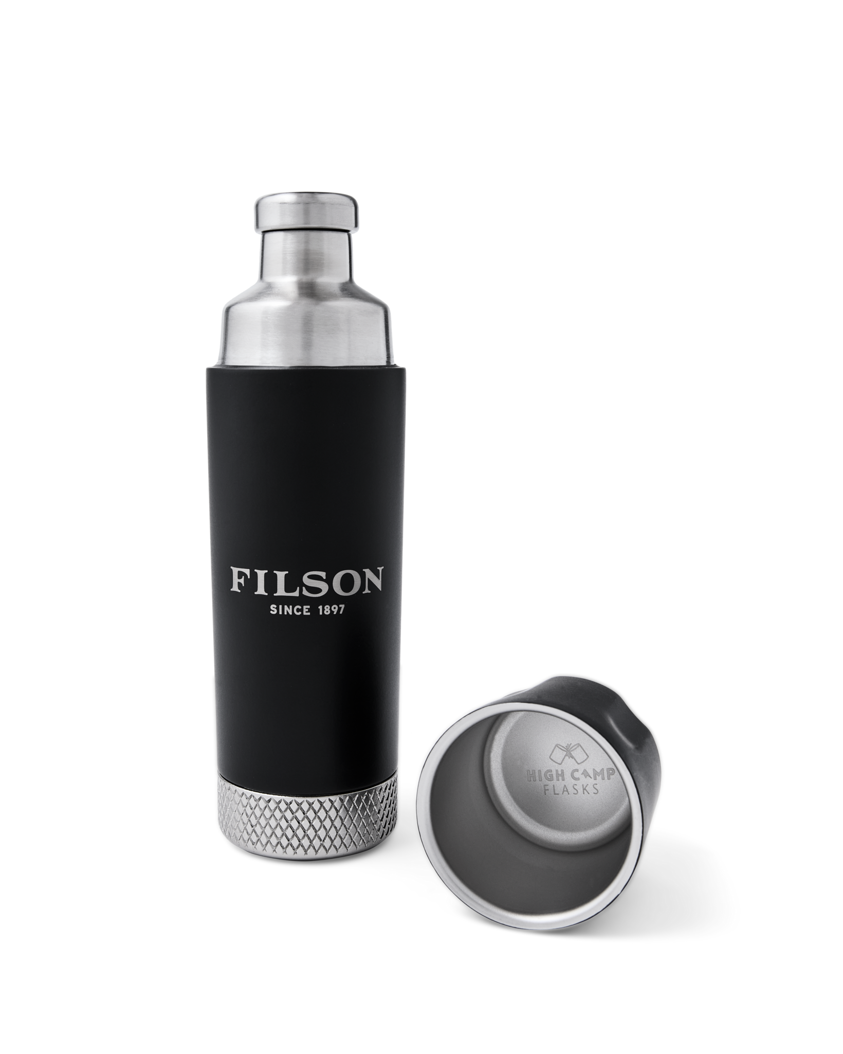 Alternative view of High Camp 9-oz. Torch Flask - Black
