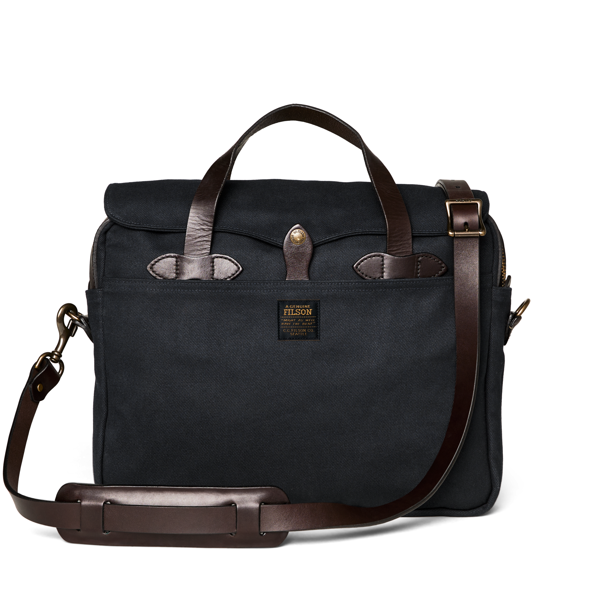 Alternative view of Rugged Twill Original Briefcase - Navy