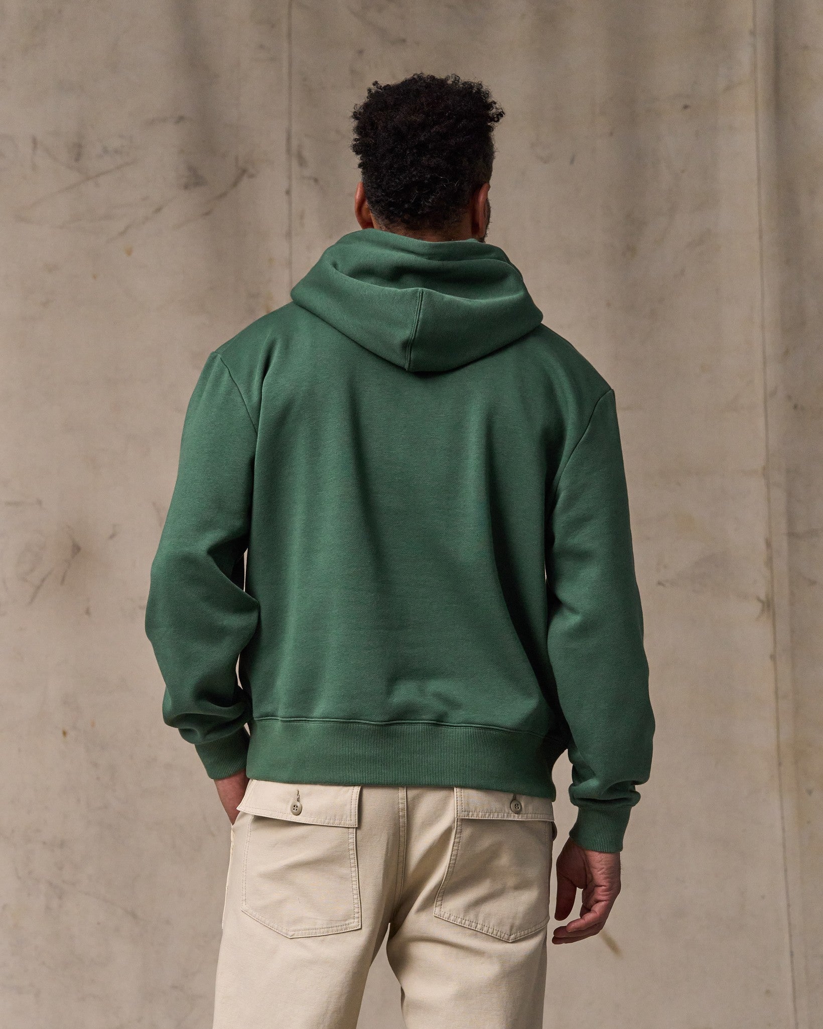 Alternative view of Northwest Hoodie - Granite Green