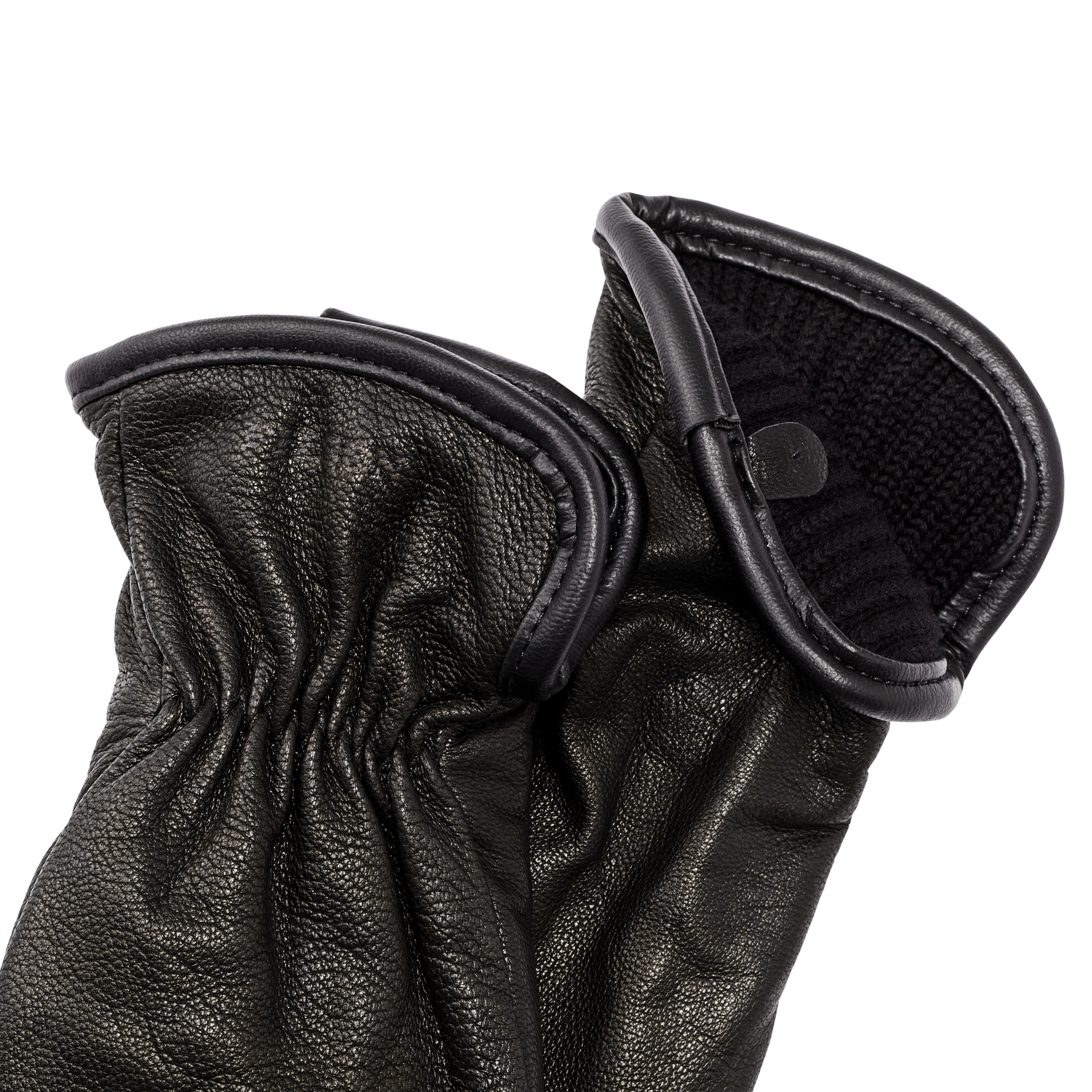 Alternative view of Original Lined Goatskin Gloves - Black