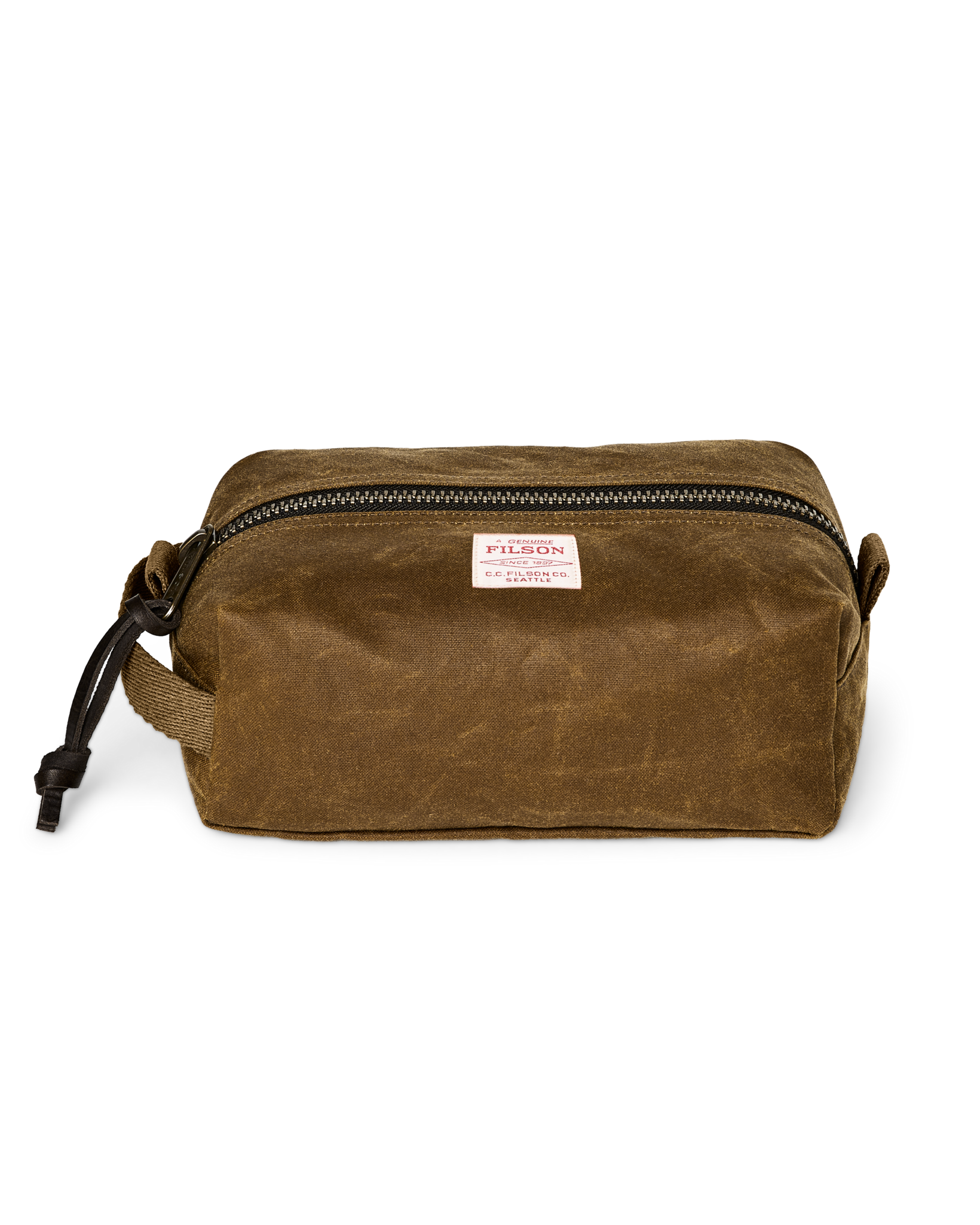 Tin Cloth Dopp Kit - Dark Tan