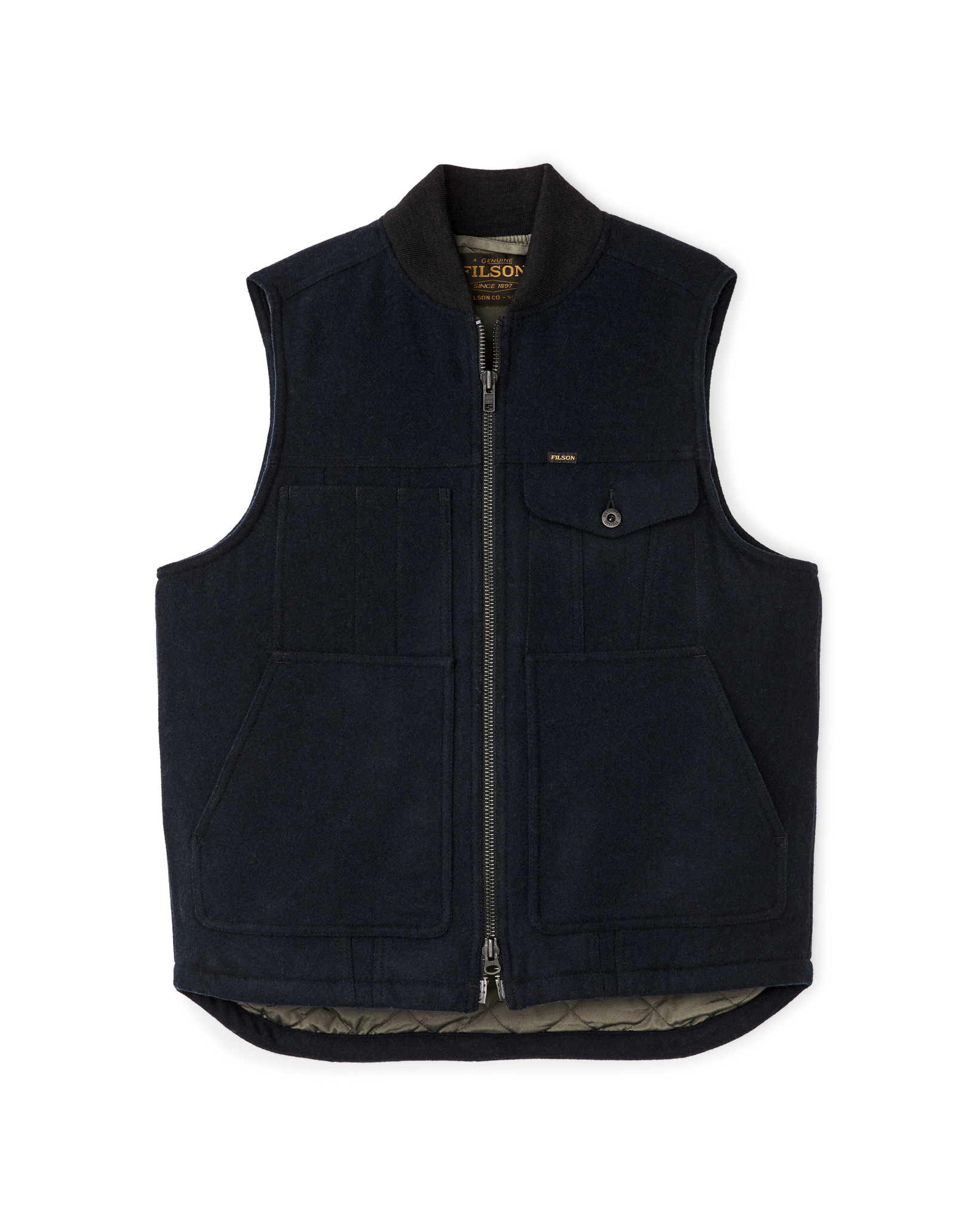 Alternative view of Spokane Insulated Work Vest - Navy