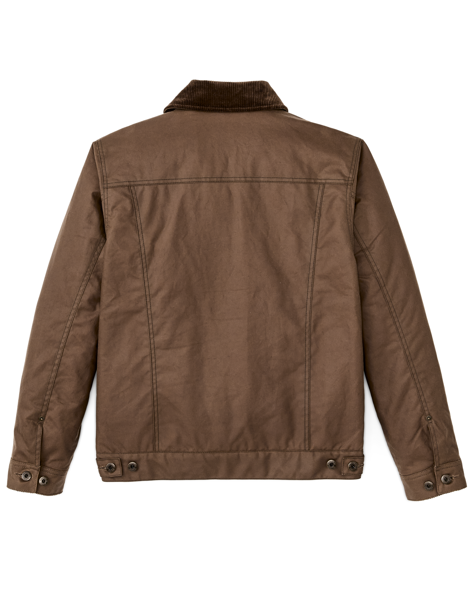 Alternative view of Insulated Short Cruiser Jacket - Dark Brown