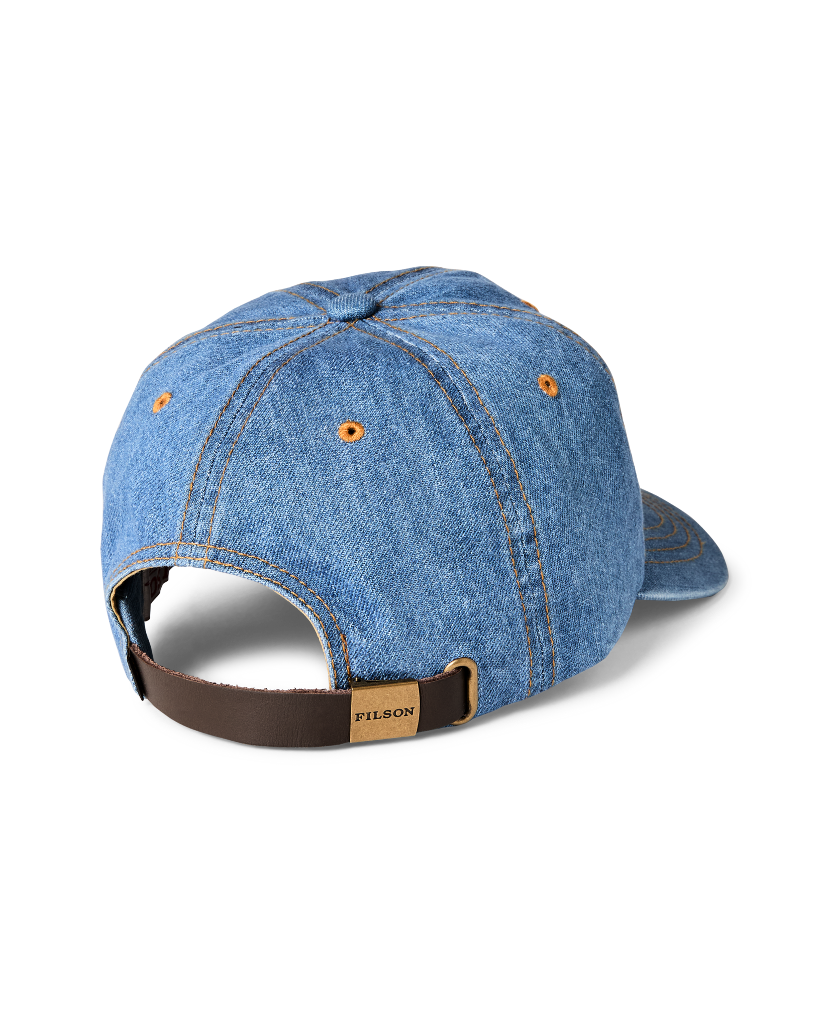 Alternative view of 9.5-oz. Denim Cap - Medium Indigo