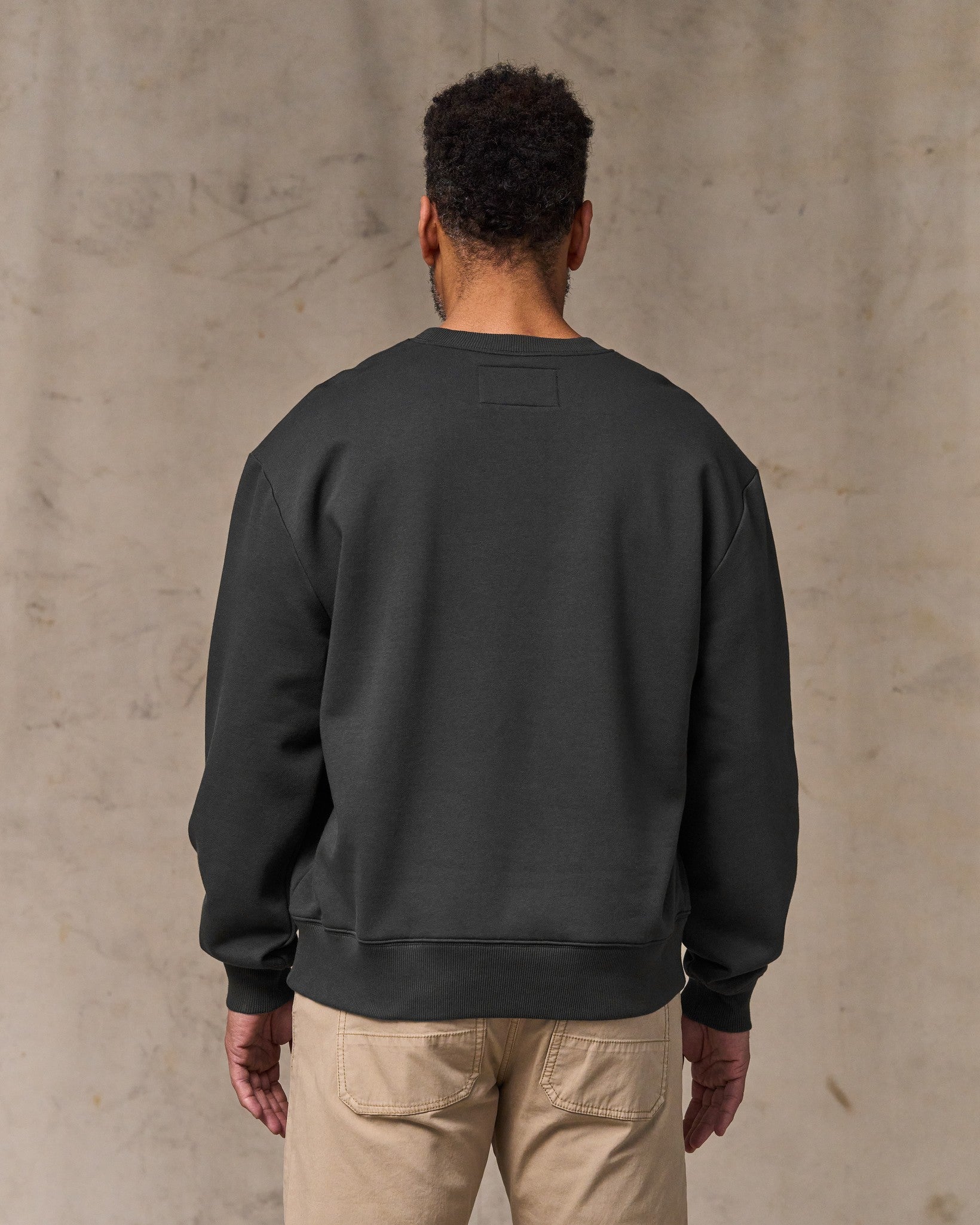 Alternative view of Northwest Crewneck Sweatshirt - Faded Black