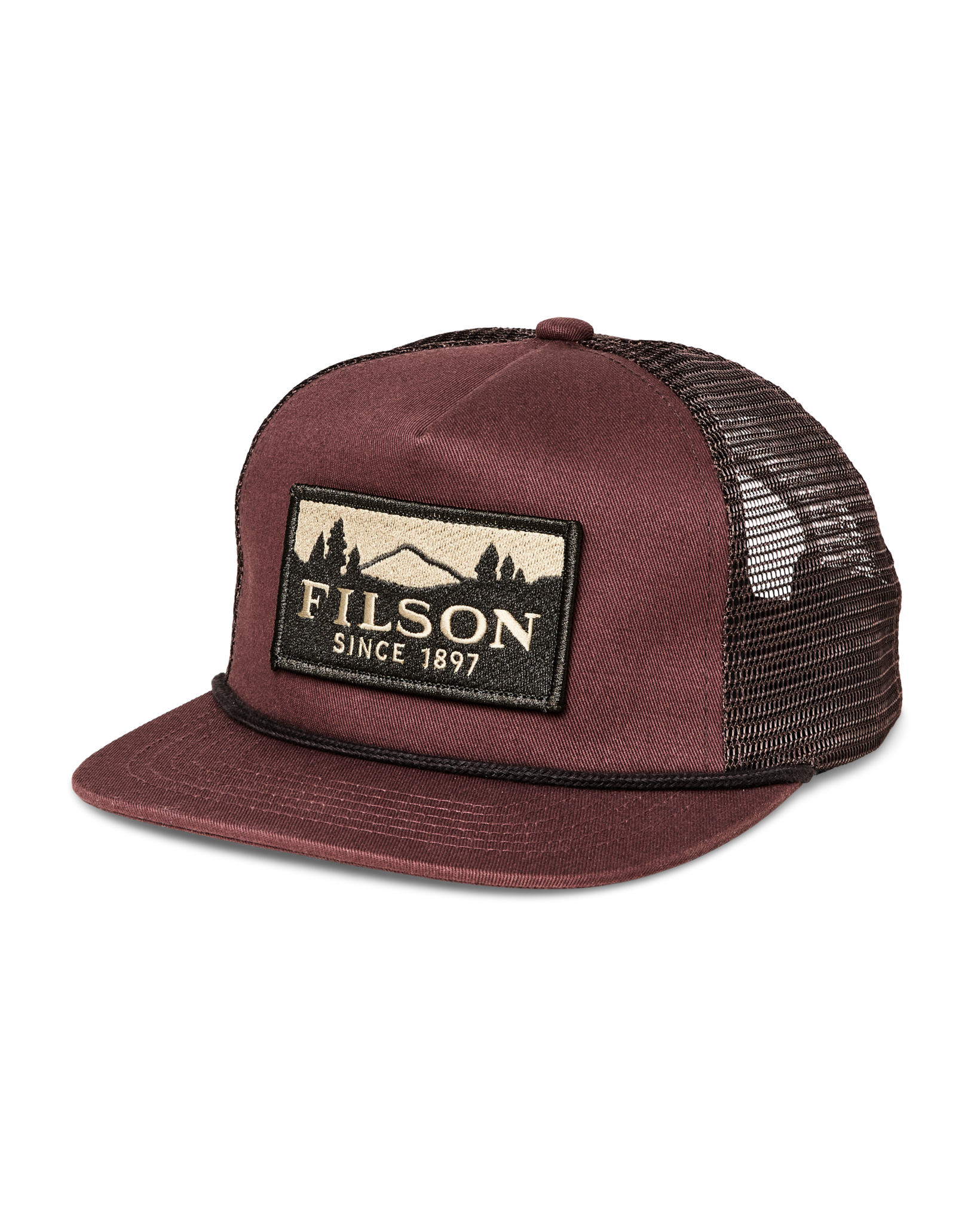 Alternative view of Trucker Mesh Cap - Redwood / Scenic