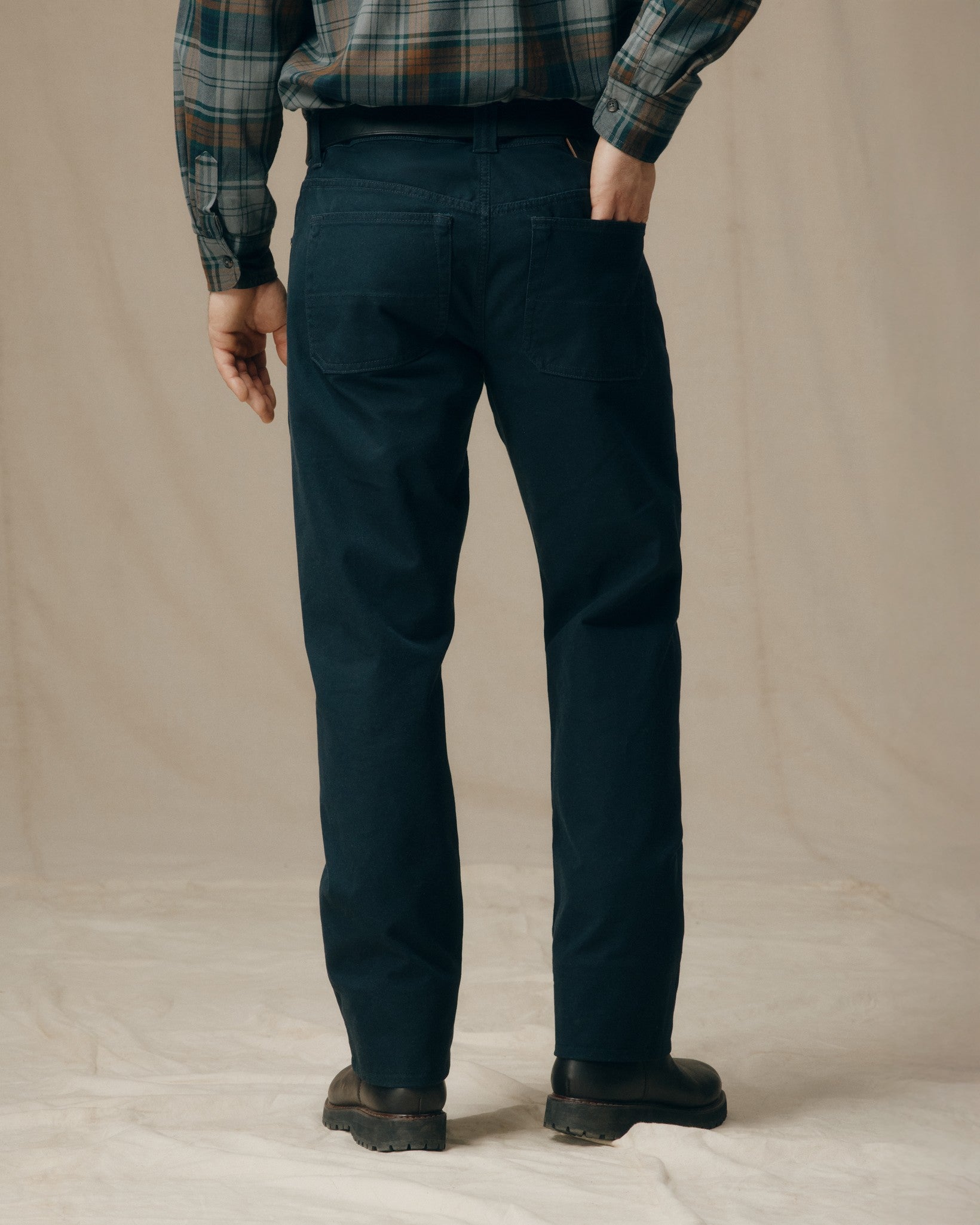 Alternative view of Dry Tin Cloth 5-pocket Pants - Blue Mussel