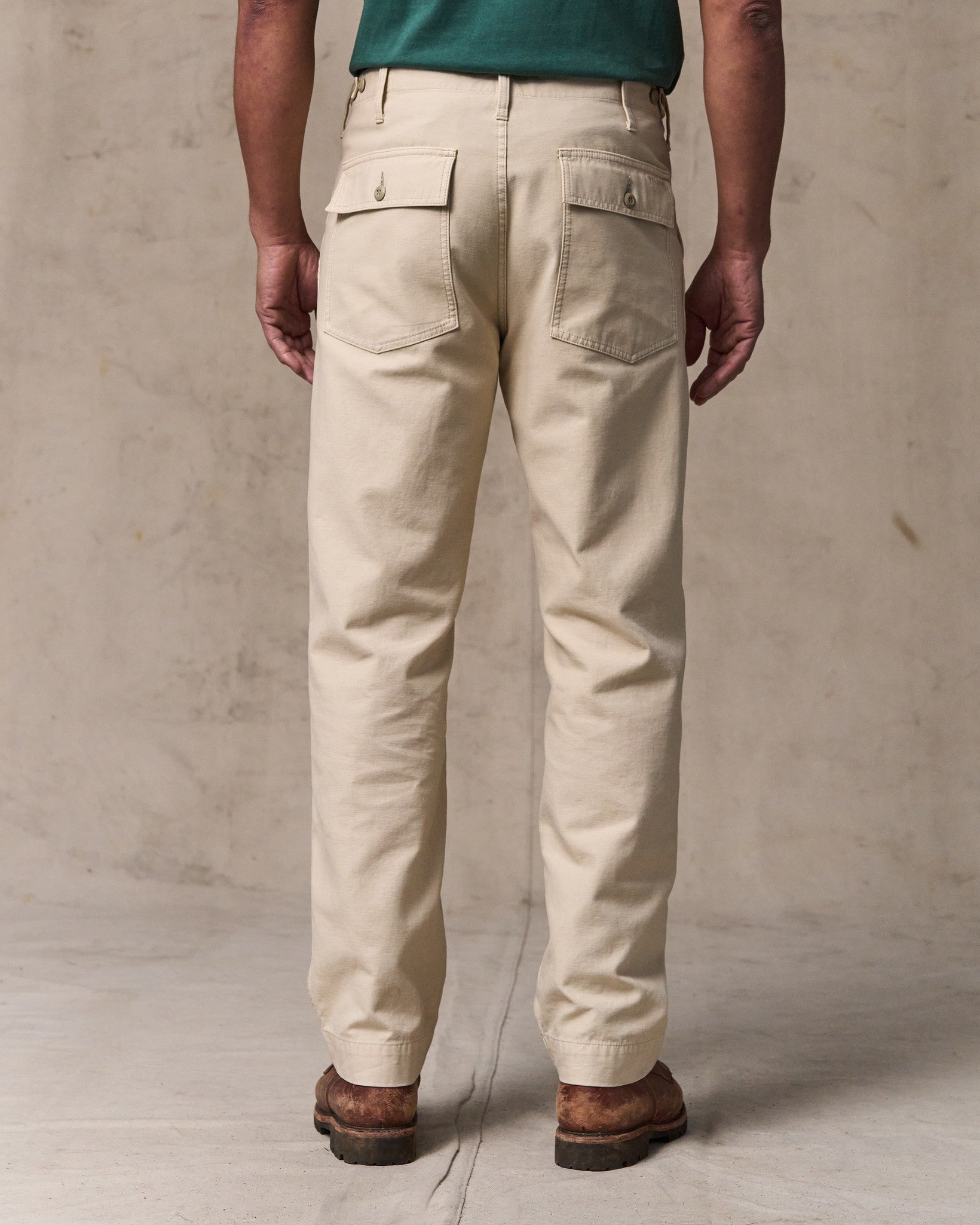 Alternative view of Field Supply Pants - Washed Oatmeal