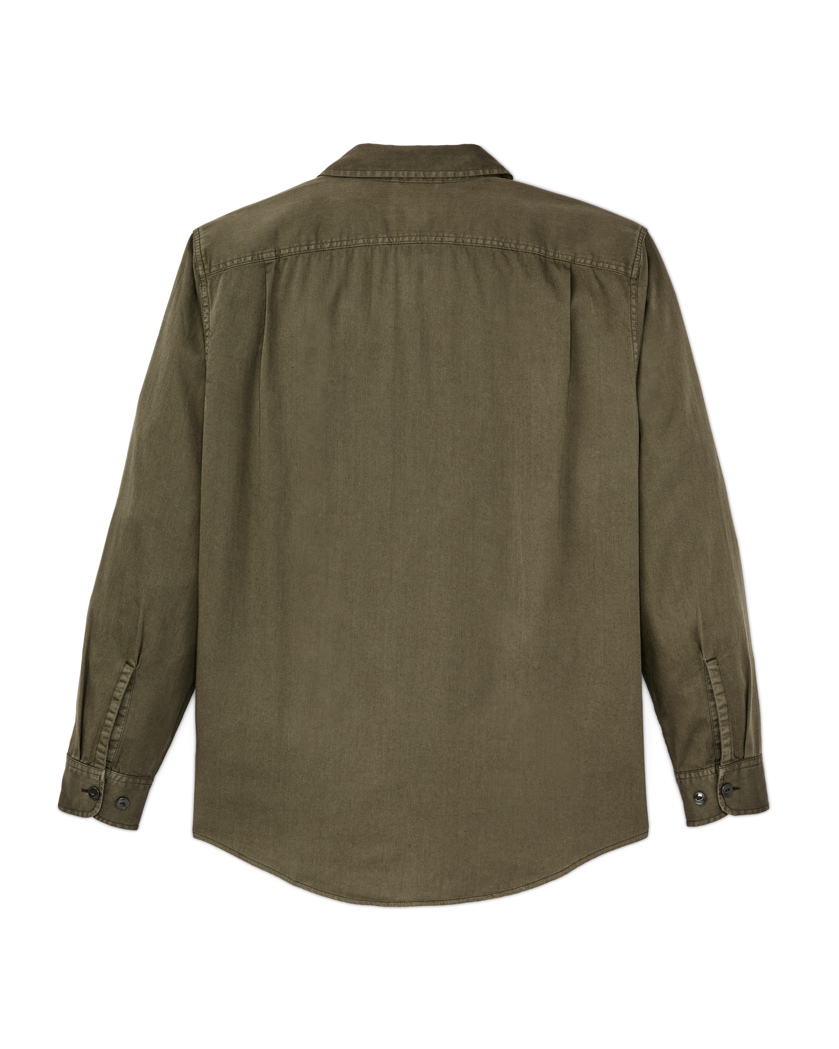 Alternative view of 4.5-oz. Twill Shirt - Military Olive