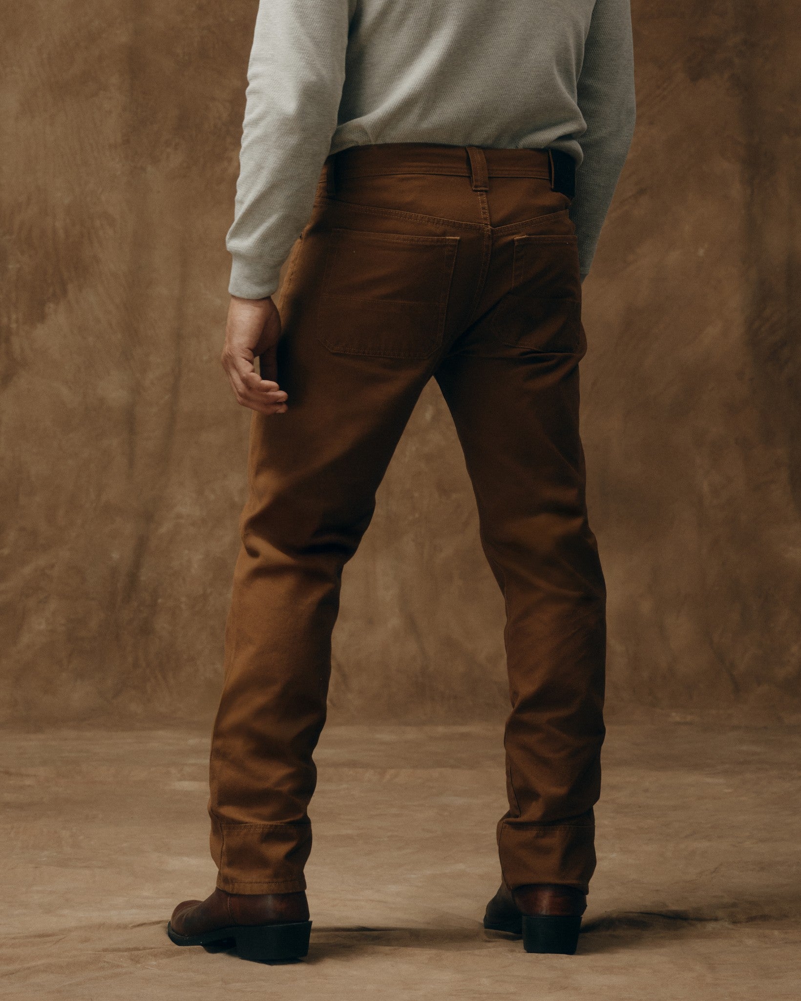 Alternative view of Dry Tin Cloth 5-pocket Pants - Whiskey