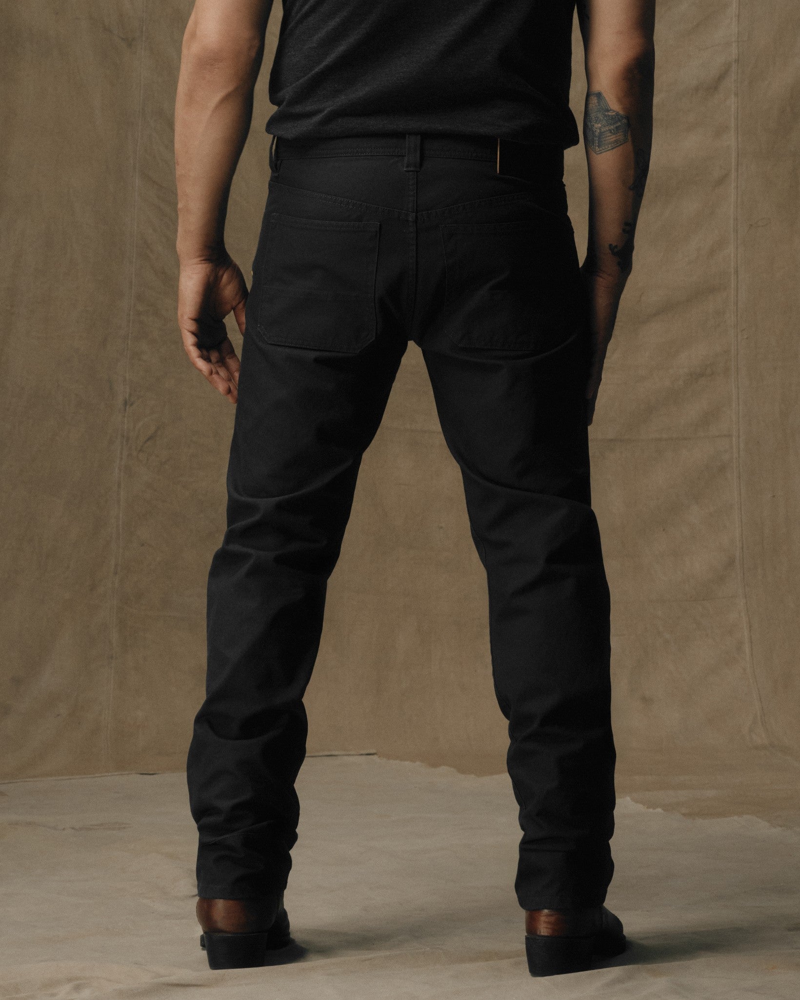 Alternative view of Dry Tin Cloth 5-pocket Pants - Raven