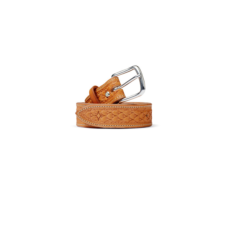 Alternative view of Women's Stamped Belt - Natural