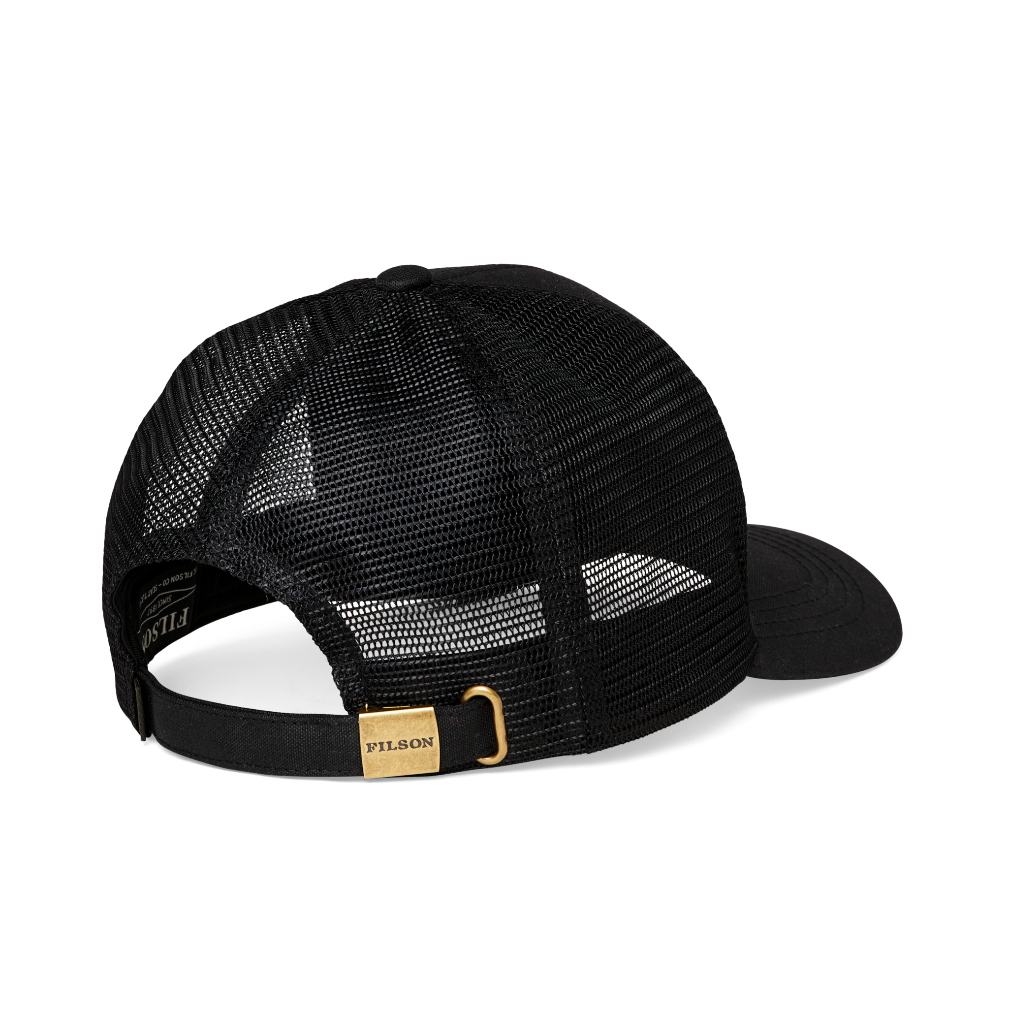 Alternative view of Logger Mesh Cap - Black