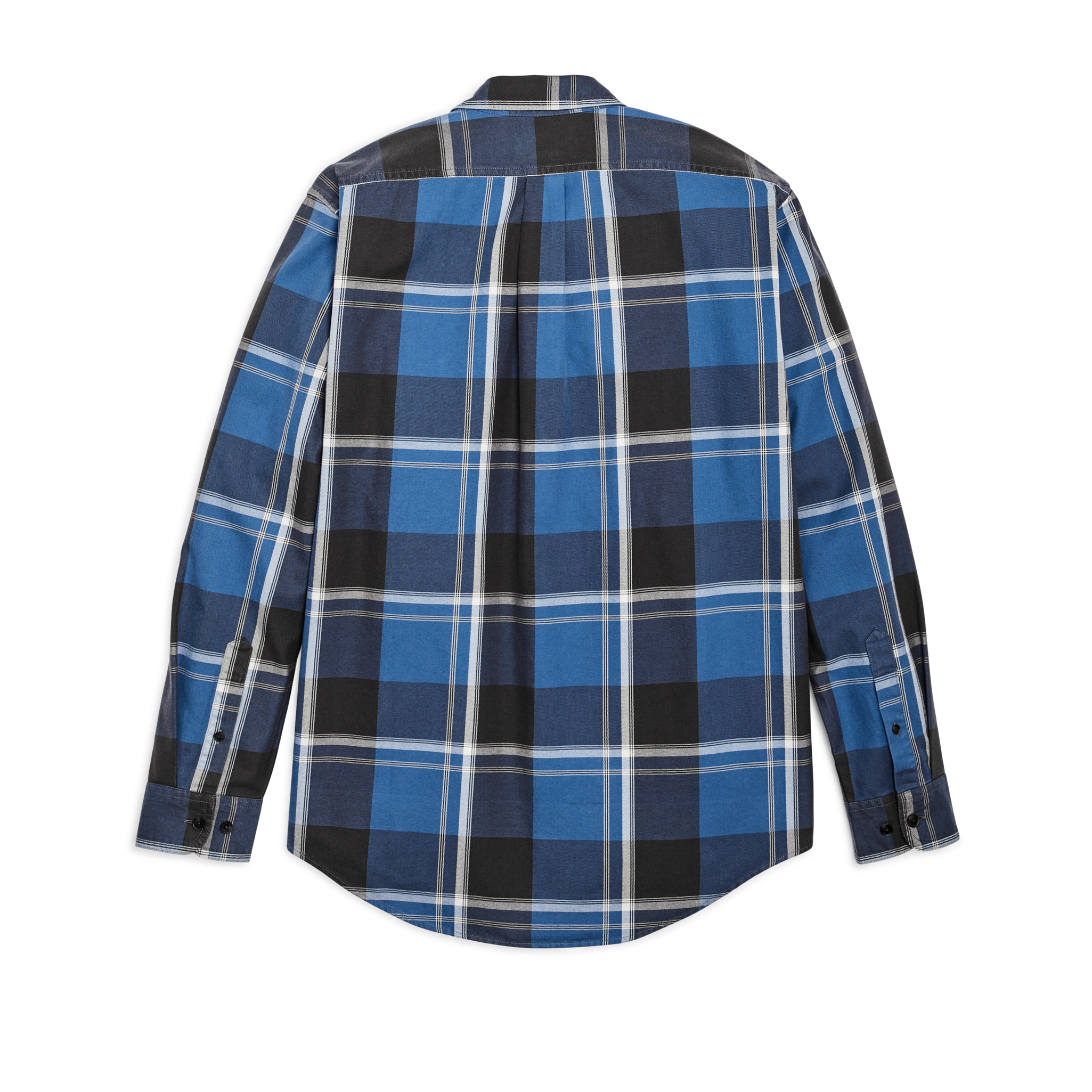 Alternative view of Lightweight Alaskan Guide Shirt - Blue / Faded Black / White Plaid