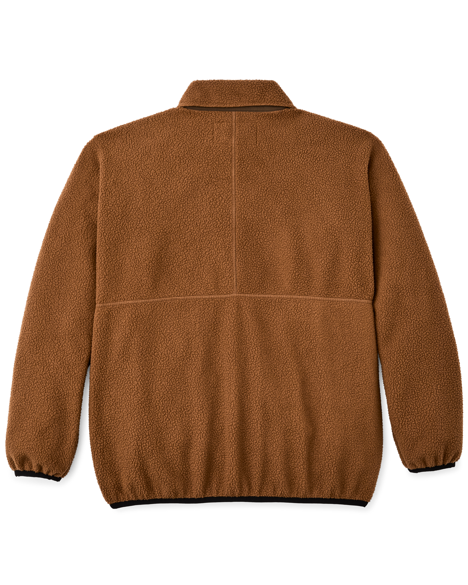 Alternative view of Pile Fleece Pullover - Whiskey