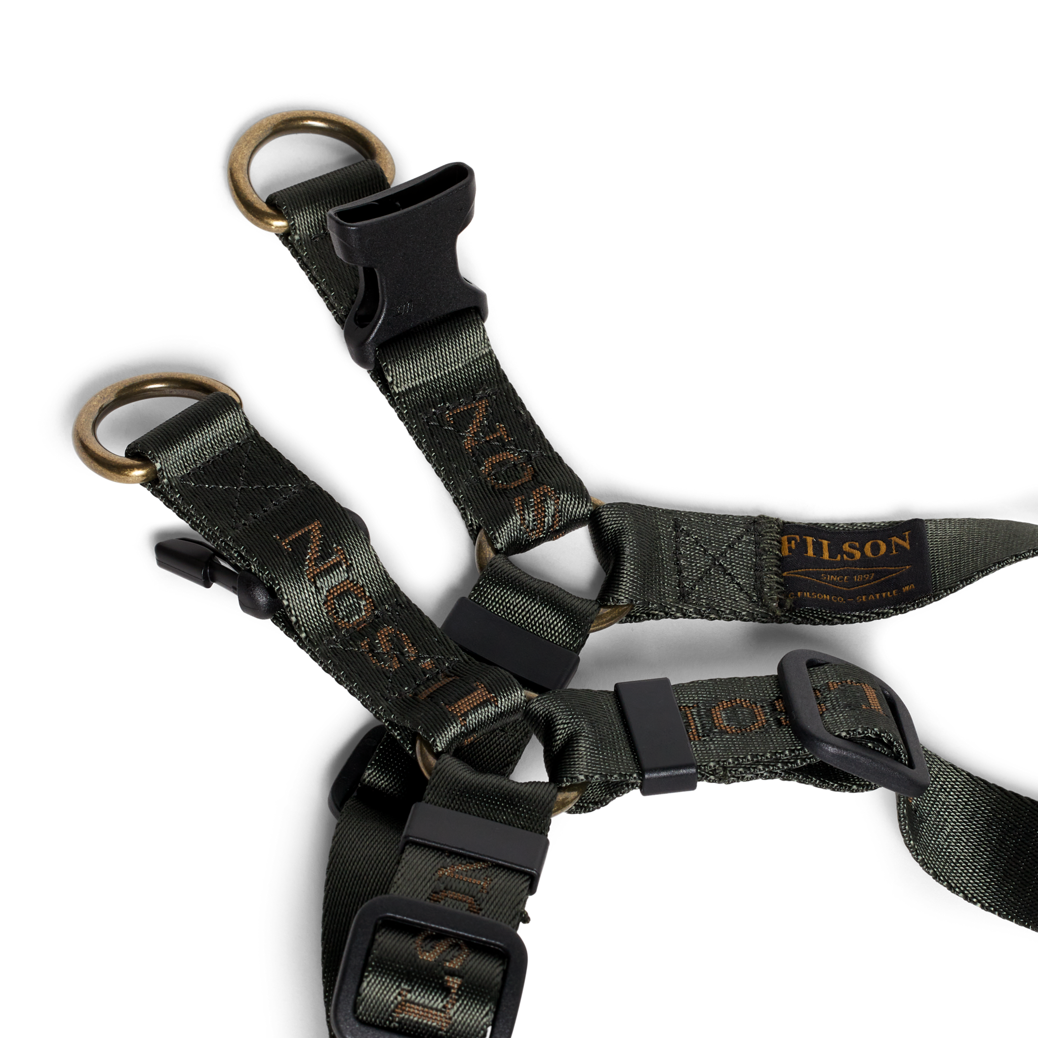 Alternative view of Adjustable Nylon Harness - Dark Timber