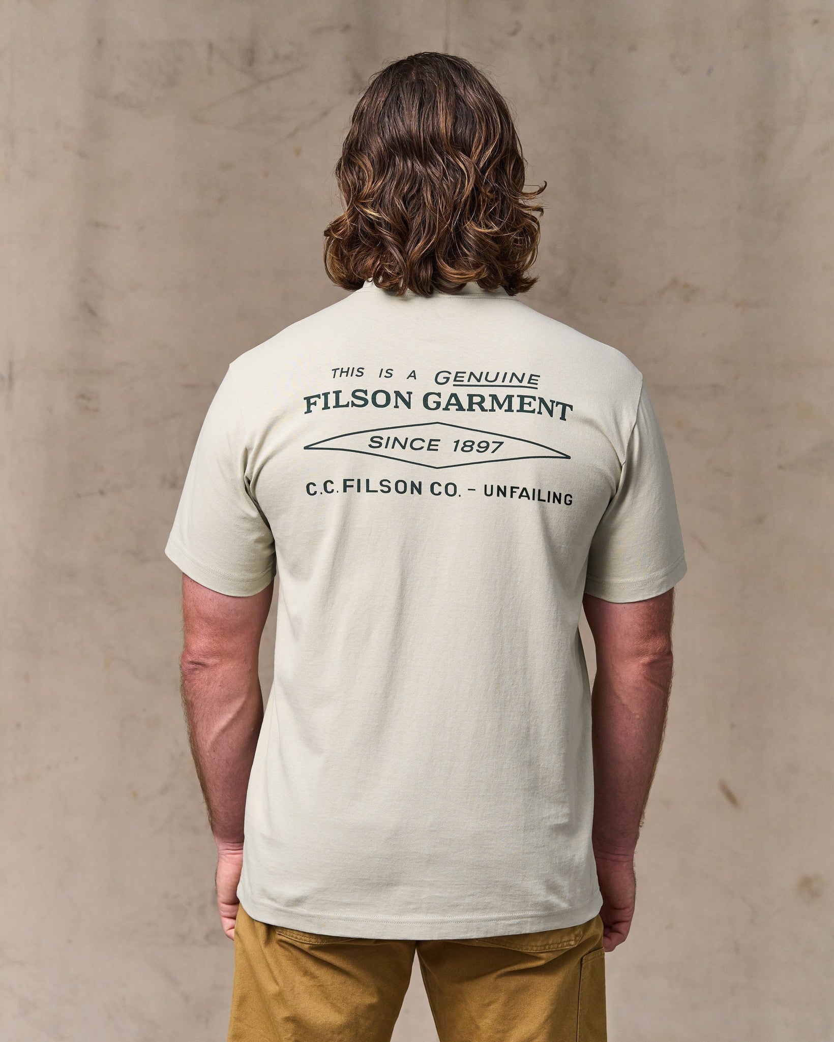 Alternative view of Diamond Graphic T-shirt - Gray Sky