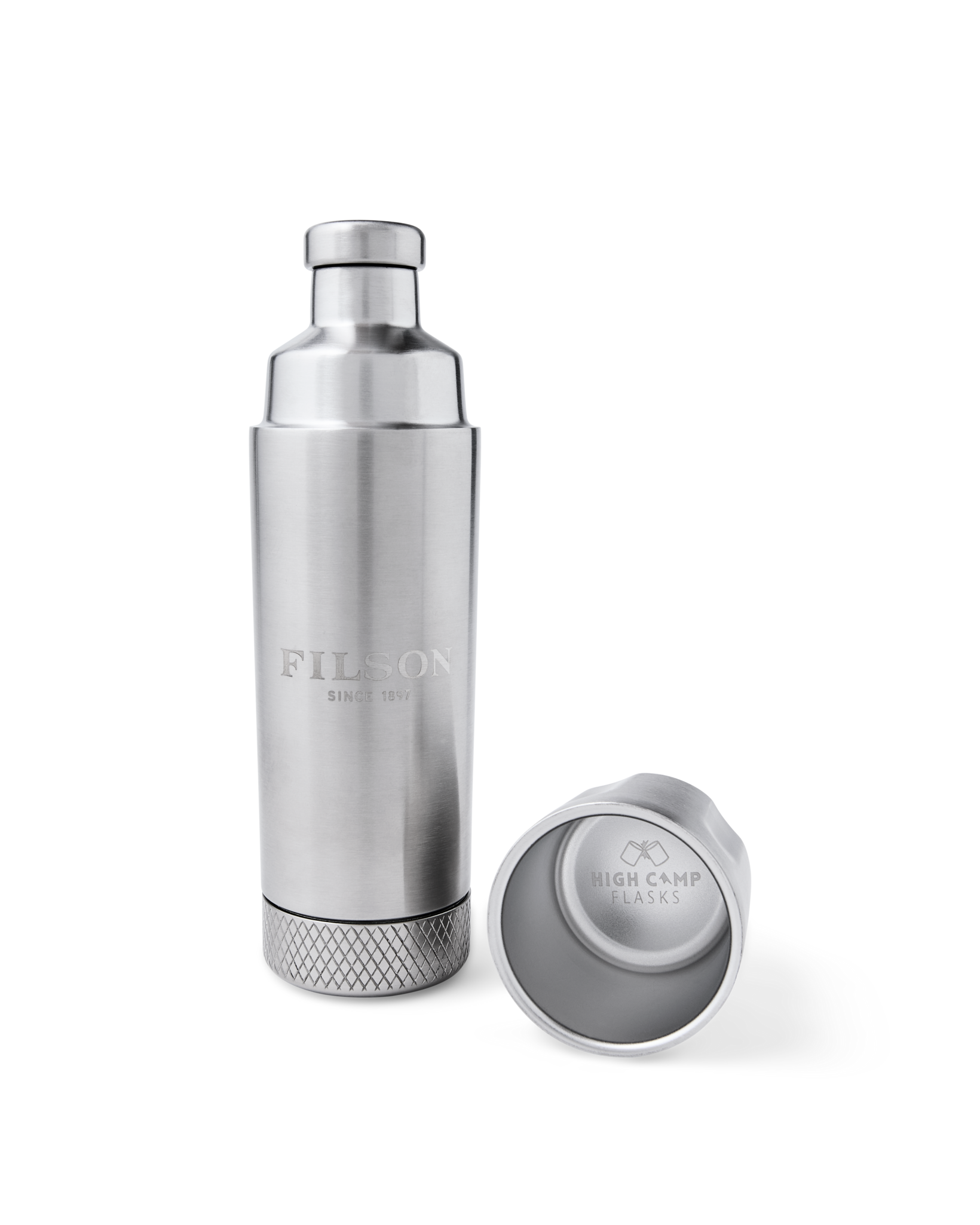 Alternative view of High Camp 9-oz. Torch Flask - Stainless Steel