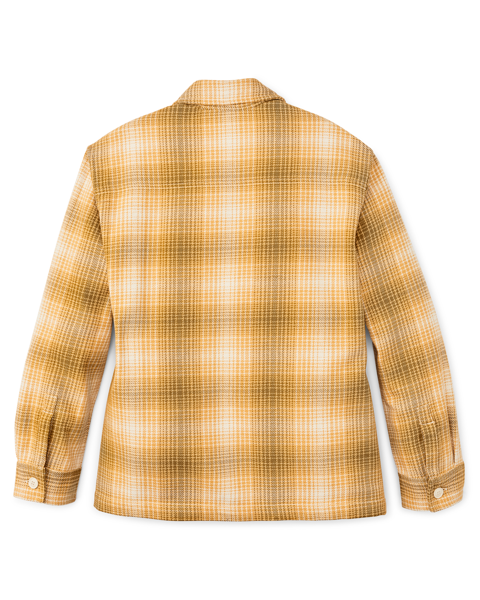 Alternative view of Women's Deer Island Jac-shirt - Ochre / Cream Plaid