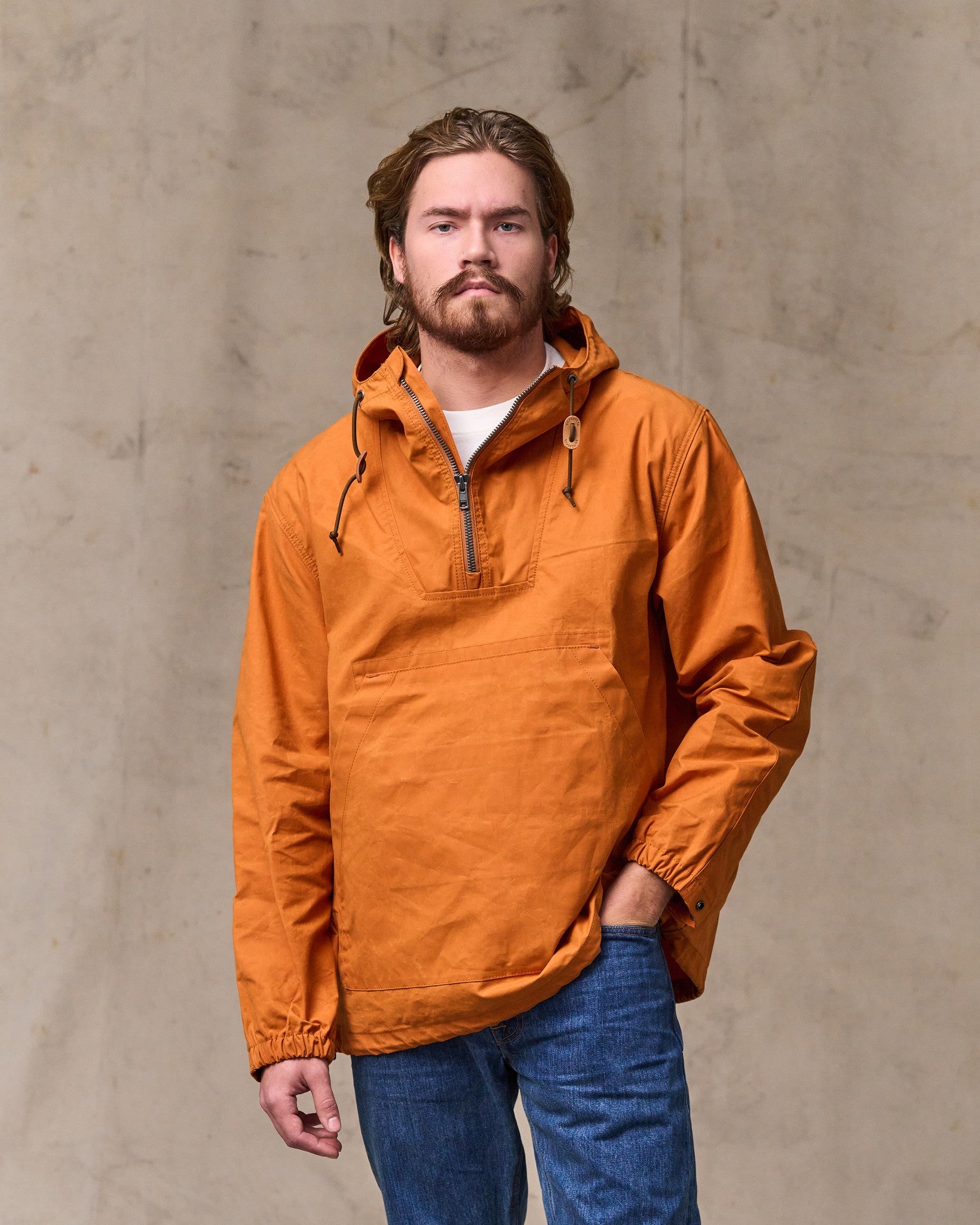 Dry Wax Anorak - Larch Gold