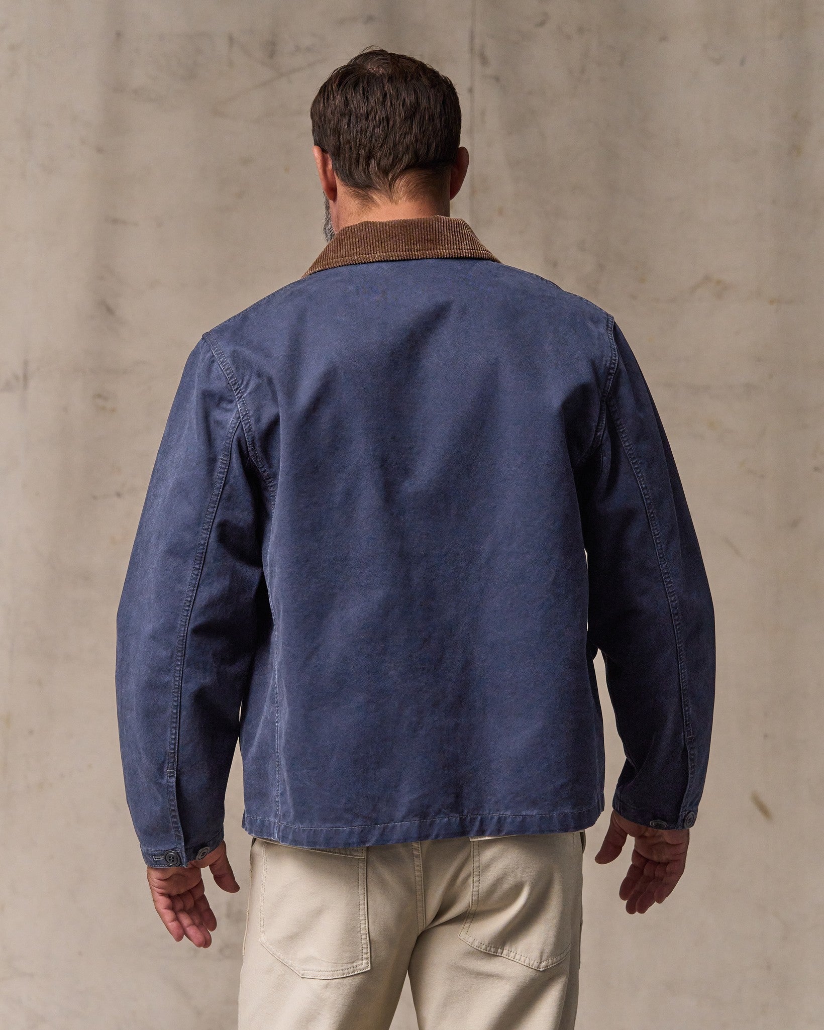Alternative view of Canvas Outfitter Jacket - Blue Mussel