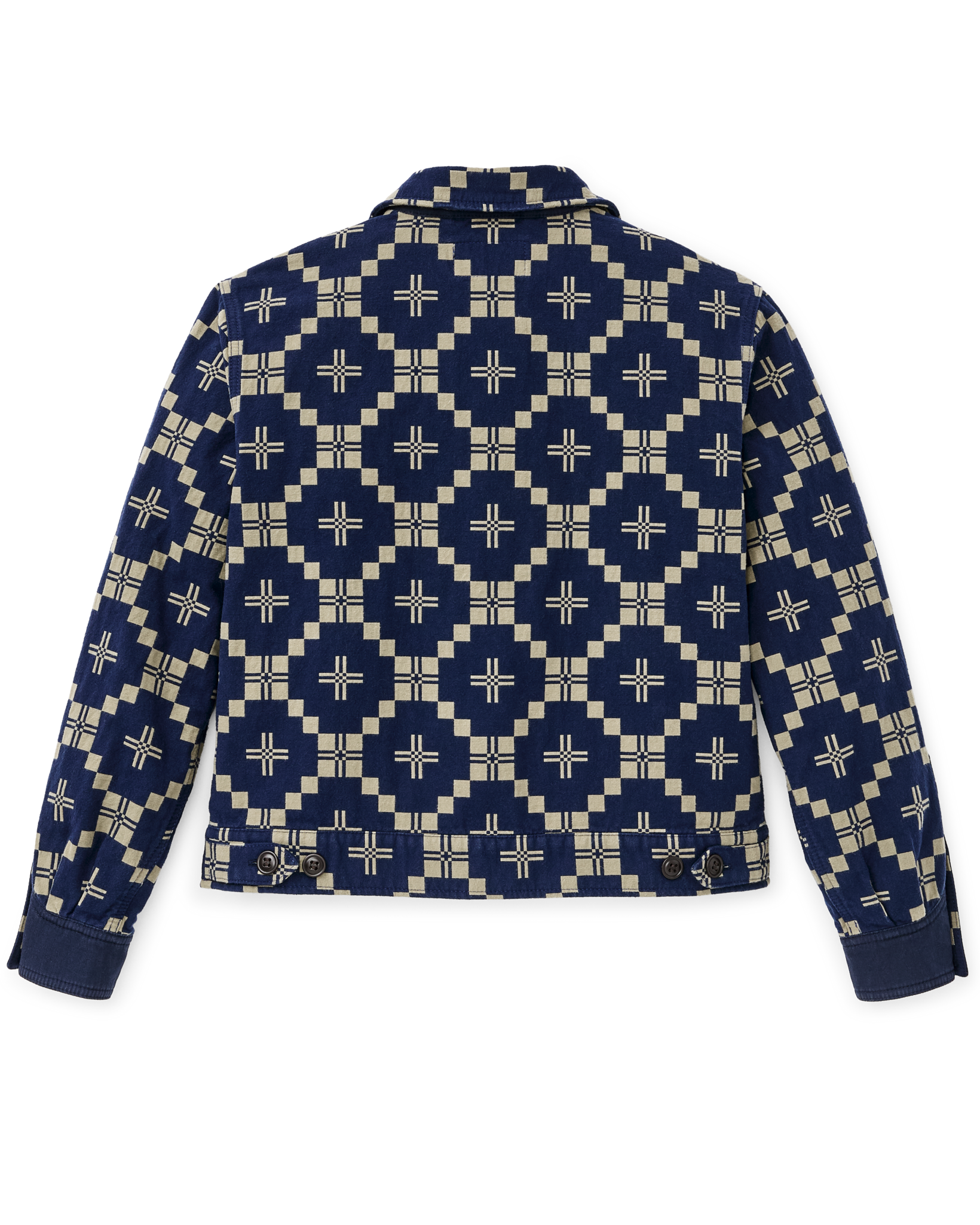 Alternative view of Women's Colchuck Short Jacket - Navy / Sage Jacquard