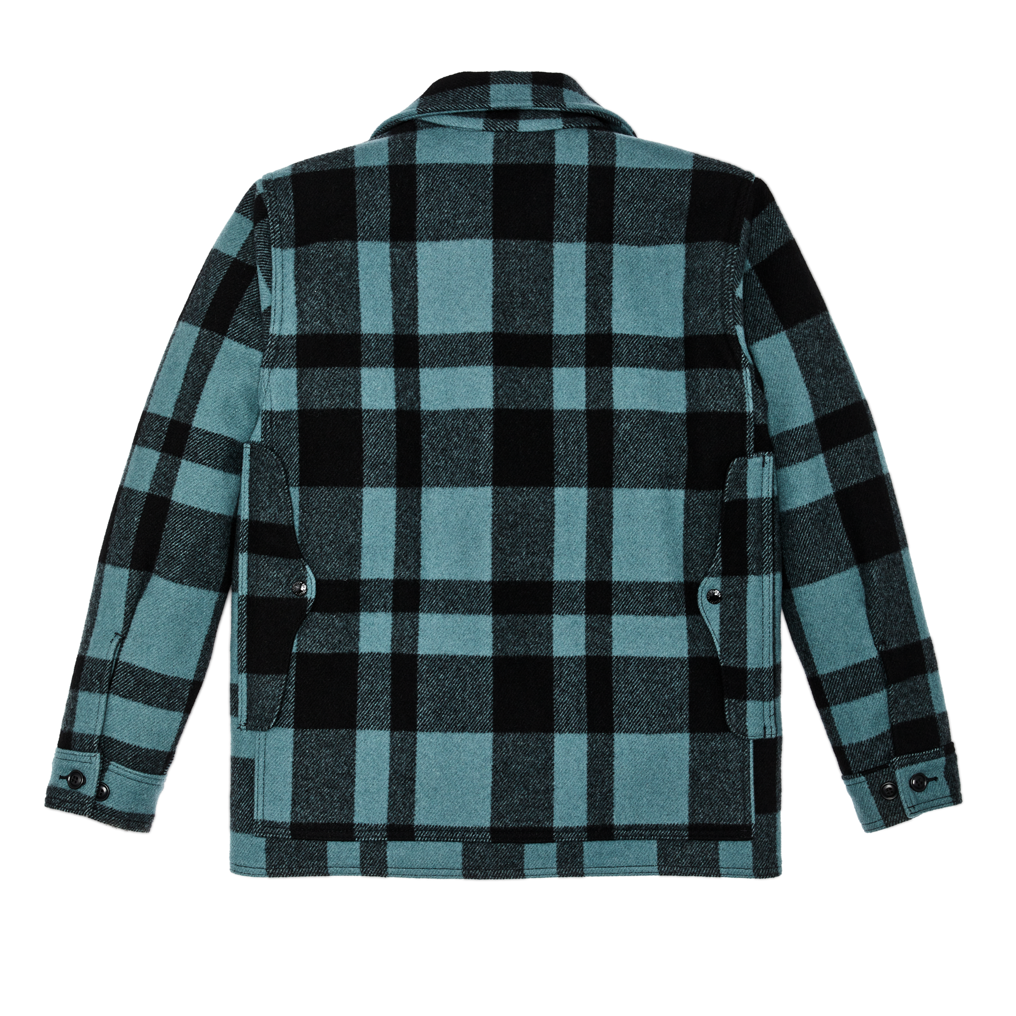 Alternative view of Chris Stapleton Signature Mackinaw Wool Cruiser - Faded Blue / Black Heritage Plaid