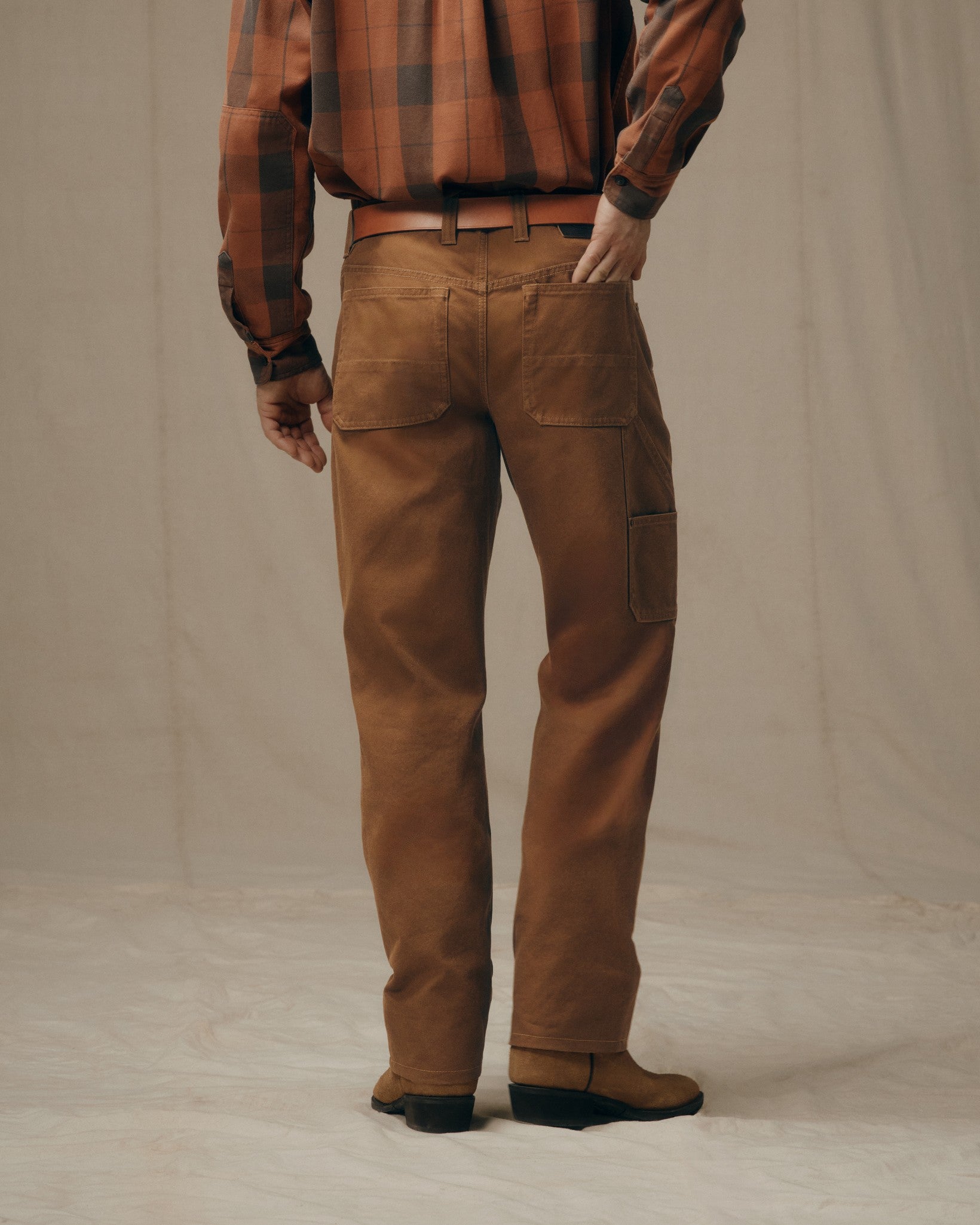 Alternative view of Dry Tin Double Front Pants - Whiskey