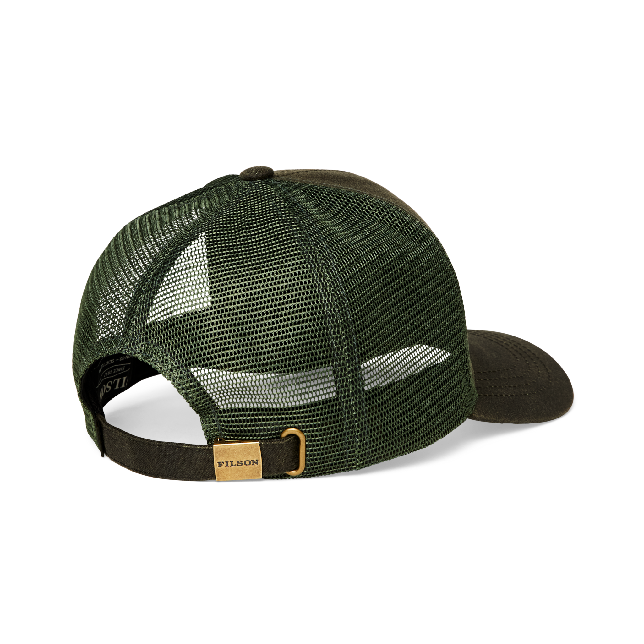 Alternative view of Logger Mesh Cap - Otter Green