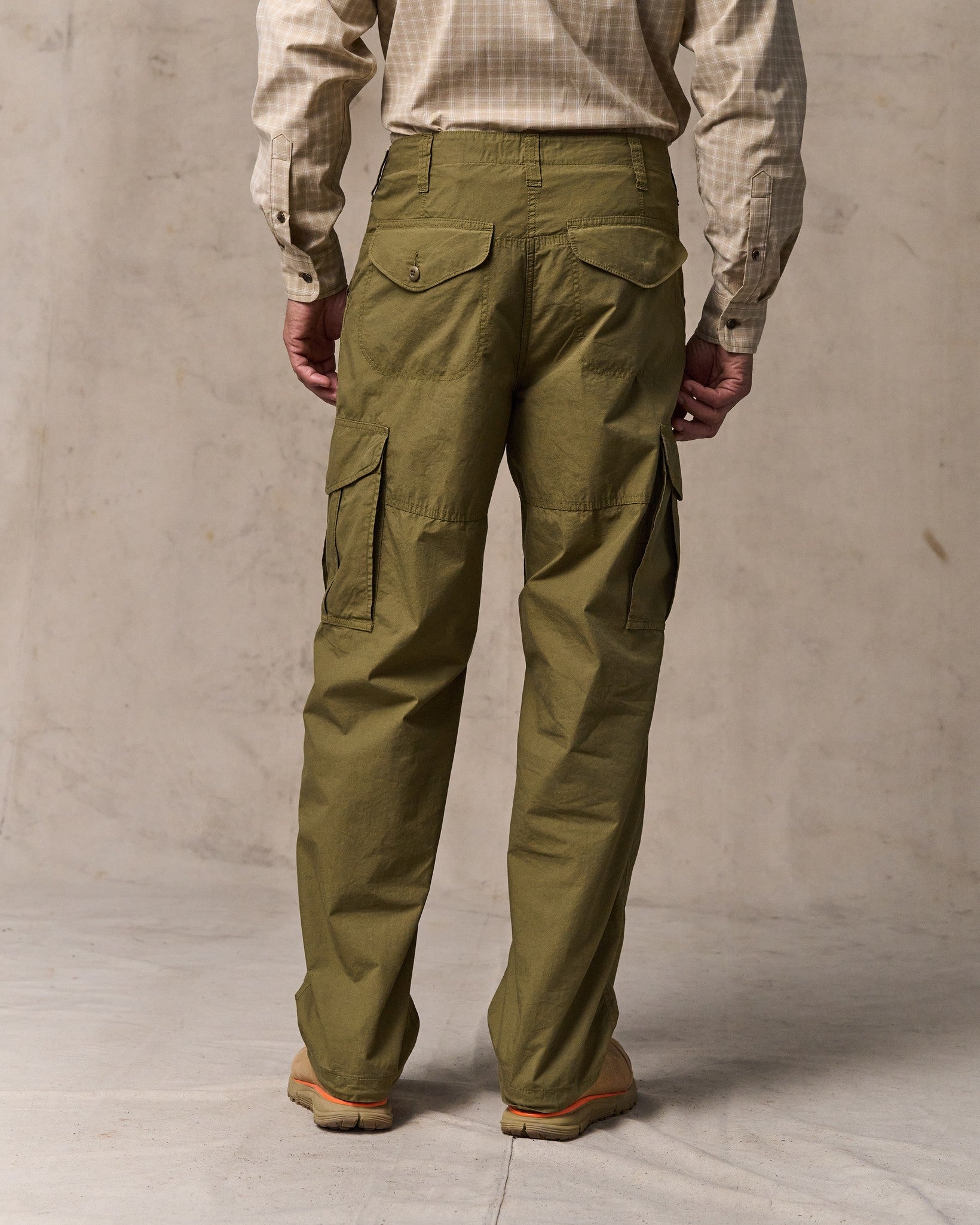 Alternative view of Tropical Poplin Cargo Pants - Military Olive
