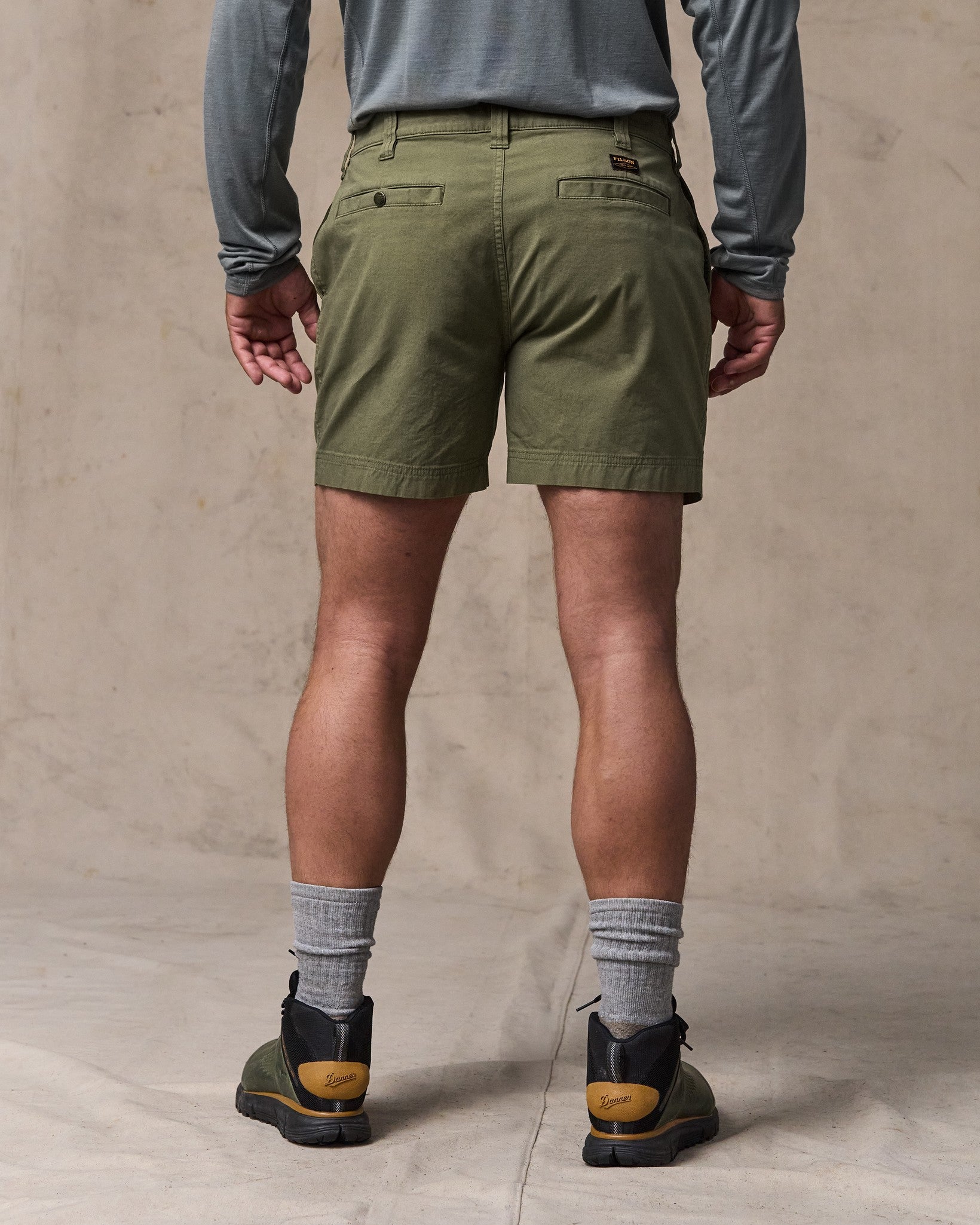Alternative view of Granite Mountain 6" Shorts - Burnt Olive