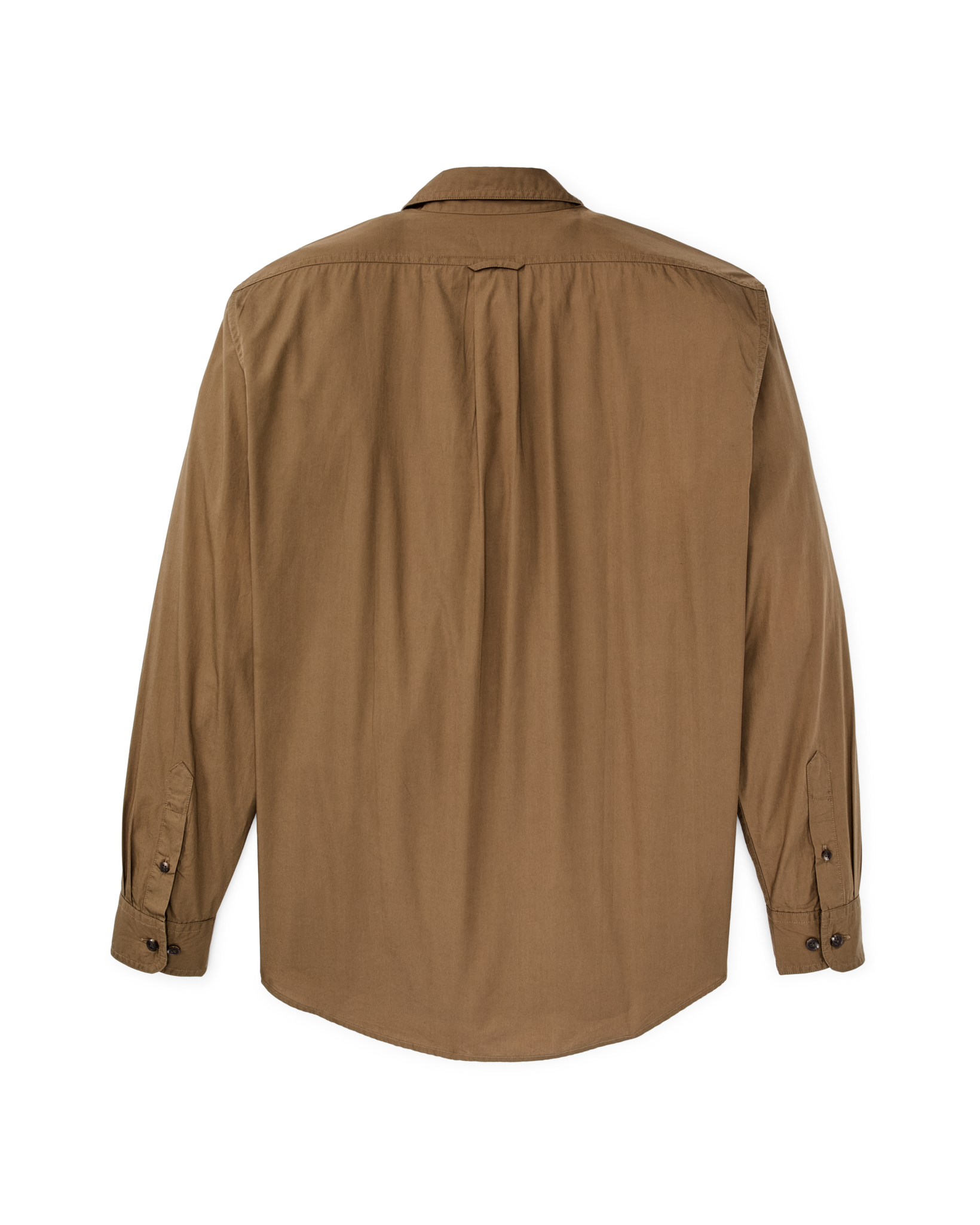 Alternative view of Washed Feather Cloth Shirt - Rugged Tan